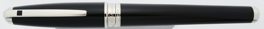 Stylo Plume ST Dupont Olympio L - Laqué Noir, Plume Or, Occasion Parfait état